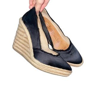 Pedro Garcia "Felicity Frey" Espadrille Wedge (Size 40.5)